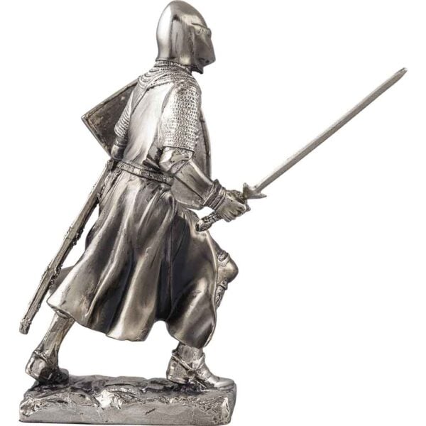 Valiant Crusader Knight Statue