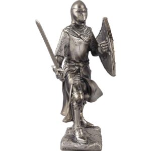 Valiant Crusader Knight Statue