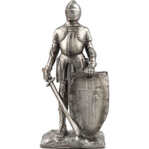 Triumphant Medieval Knight Statue