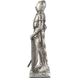 Triumphant Medieval Knight Statue