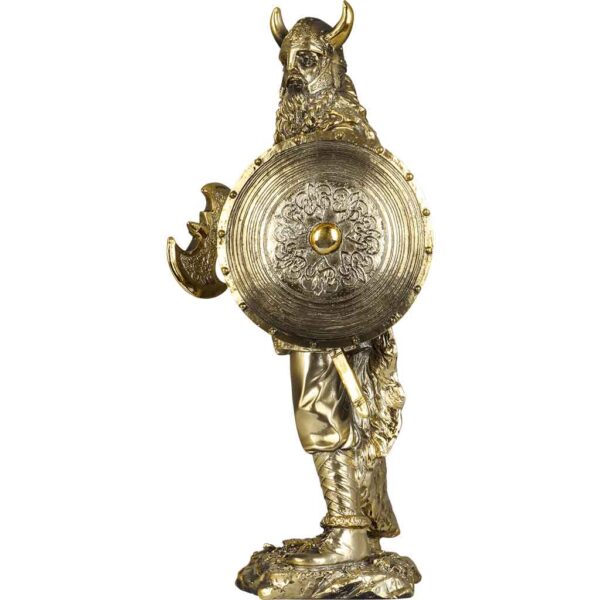 Standing Viking Warrior Statue