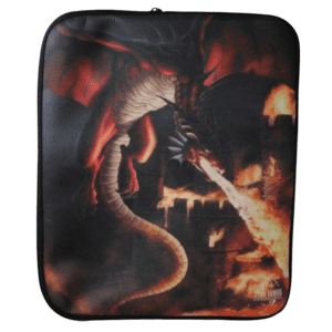 Incineration Dragon Laptop Sleeve by Tom Wood
