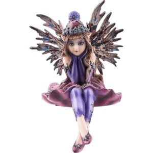 Thoughtful Fairy Sitter Statue