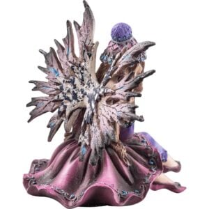 Thoughtful Fairy Sitter Statue