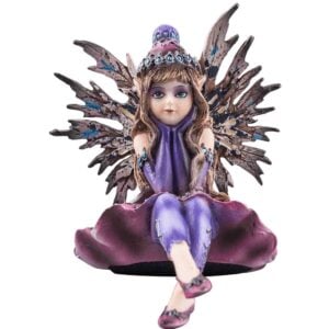 Thoughtful Fairy Sitter Statue