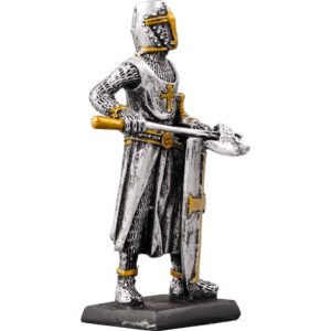 Medieval Knight Axeman Statue