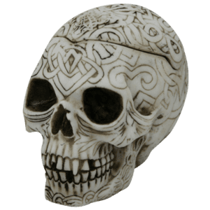 Celtic Skull Trinket Box