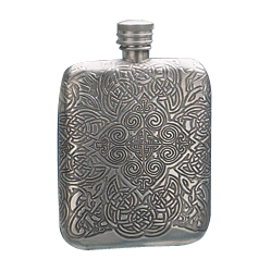 Corvellana Stamped Flask