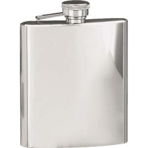 Polished Finish Hip Flask