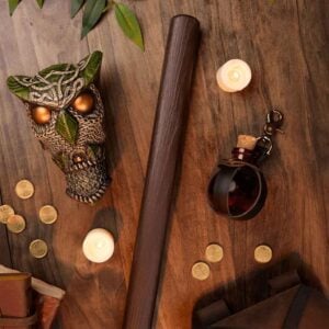 Wood Finish LARP Staff