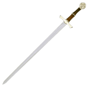 Brass Hilt Crusader Sword