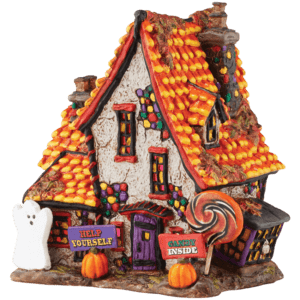 Sweet Trappings Cottage - Halloween Village by Department 56