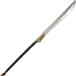 High Elven Green LARP Naginata