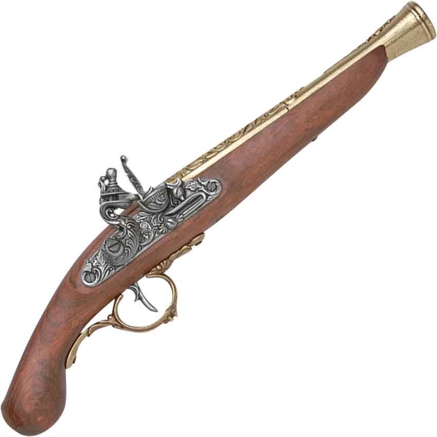 17th Century German Pistol Brass - FD1260L - Medieval Collectibles