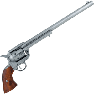 Pewter Finish .45 Caliber 1873 Buntline Revolver