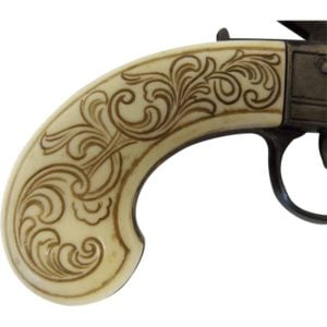 18th Century Replica Flintlock Pistol Brass