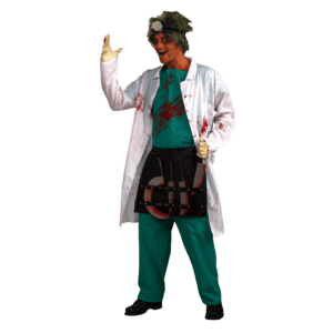 Demented Surgeon Men's Costume