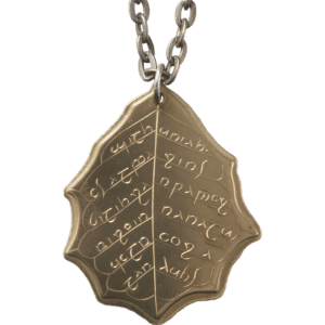 Elvish Leaf of Summer Necklace