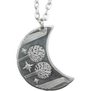 Rivendell Silver Moon Necklace