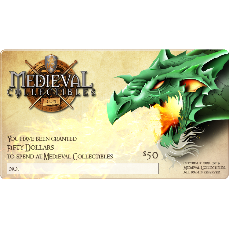 Gift Certificate Medieval Collectibles