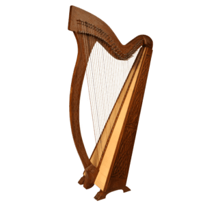 Meghan Harp with Celtic Knotwork