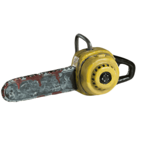 Chain Saw Horror Ornament