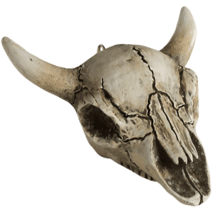 Cow Skull Horror Ornament