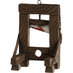 Guillotine Horror Ornament