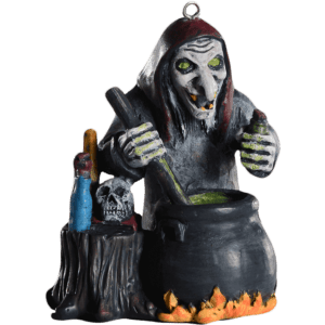 Cackling Witch Horror Ornament