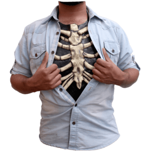 Bone Ribcage Chest Piece