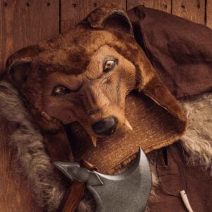 Brown Bear Costume Head Mask