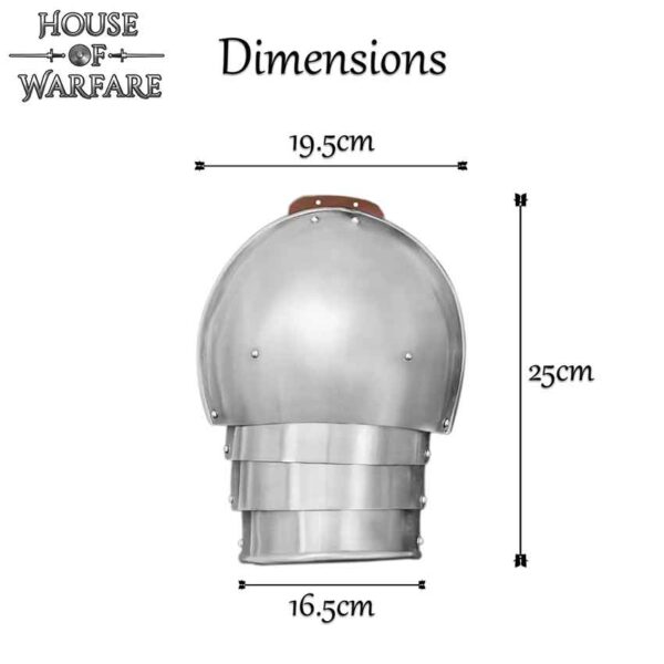 Medieval Steel Pauldrons