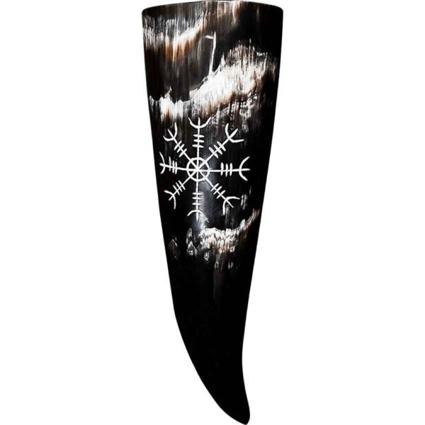 Helm of Awe Viking Drinking Horn