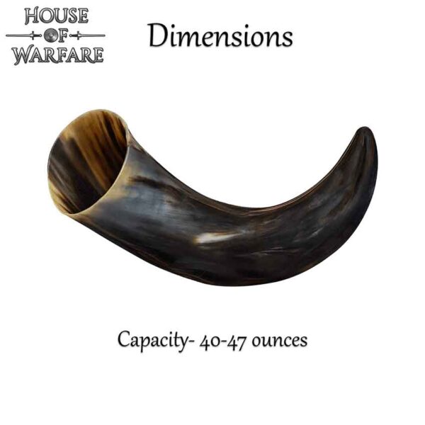 Floki Drinking Horn with Holder