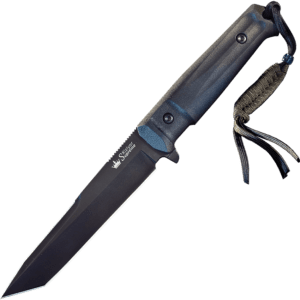 Aggressor Black Tactical Knife
