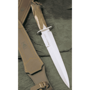 Spear Point Muela Hunting Knife with Sheath