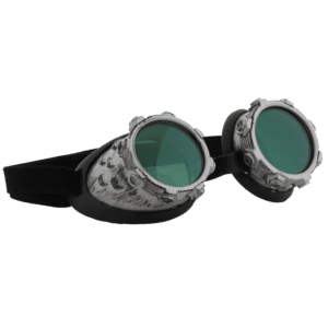 Silver Cybersteam Goggles