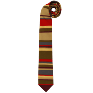 Fourth Doctor Striped Tie