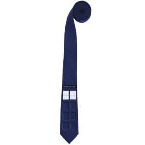 Doctor Who TARDIS Skinny Tie