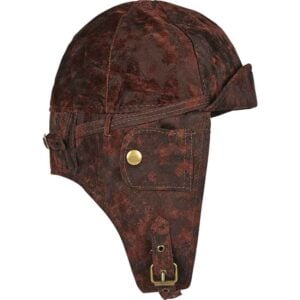Brown Aviator Cap