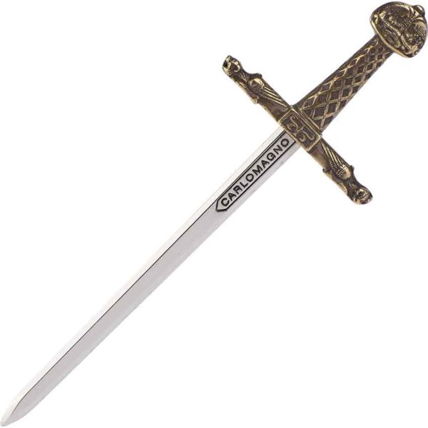 Miniature Bronze Sword of Emperor Charlemagne by Marto