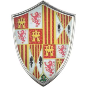 Miniature Catholic Kings Shield by Marto