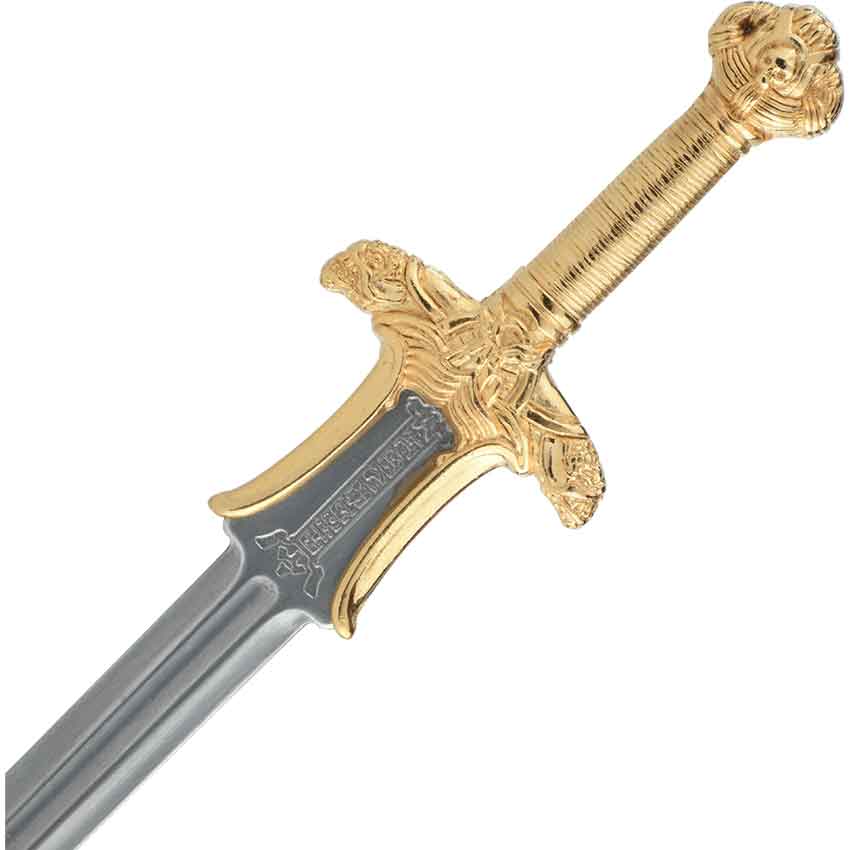 Miniature Conan The Barbarian Gold Atlantean Sword By Marto Ma Conan056s Medieval Collectibles