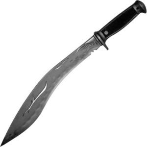 Ebony Flames Training Kukri