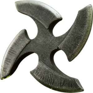 Black LARP Shuriken