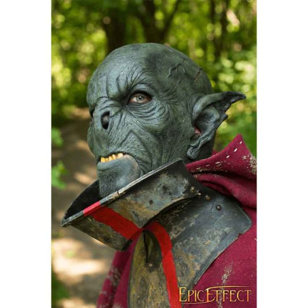 Green Feral Orc Mask