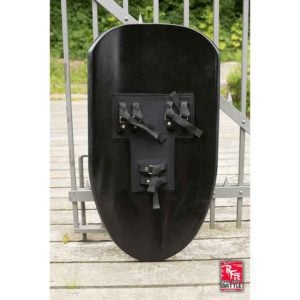 Ready For Battle Large Woodgrain Shield