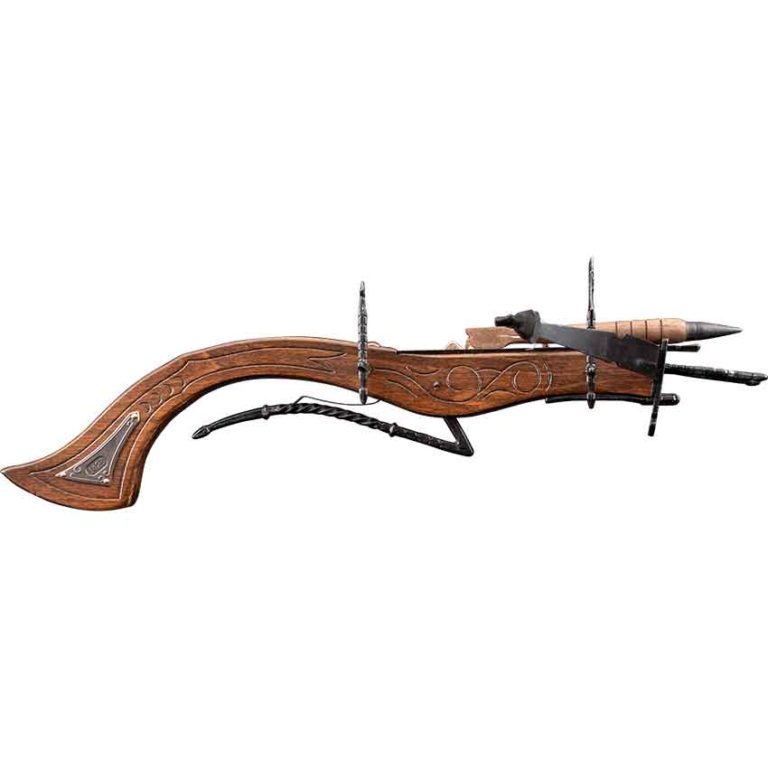 Curved Medieval Crossbow