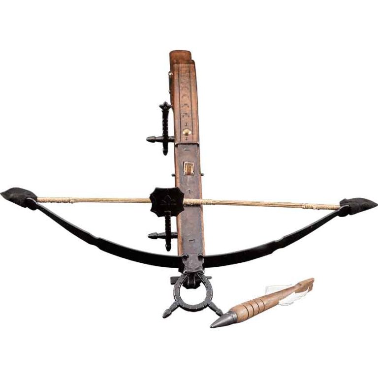 Curved Medieval Crossbow