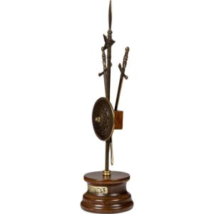 Miniature Weapons Display with Stand